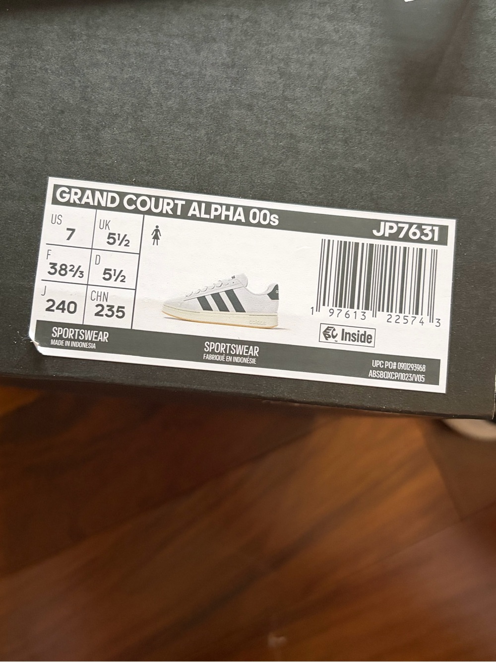 Adidas Grand Court Alpha Shoes/Sneakers - Picture 8 of 8